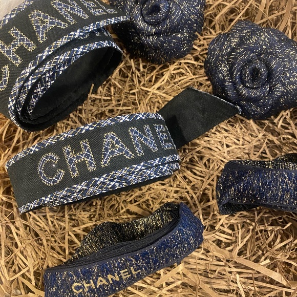 Authentic Chanel Ribbons and Camellia Flowers Bundle of 6 - Picture 12 of 15
